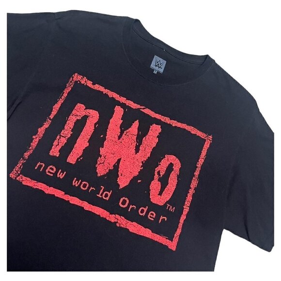 NWO Wolfpack WWF WWE WCW Retro Modern Wrestling Tee Shirt - Medium - Picture 2 of 5